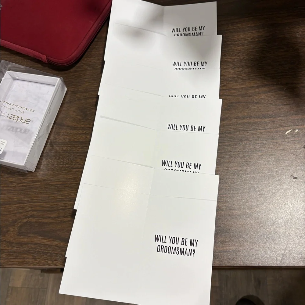 Groomsmen Proposal Card Set